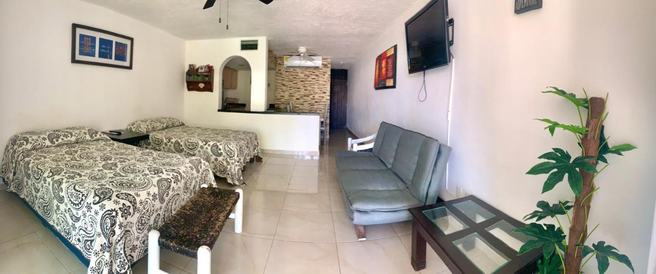 Preciosos Estudio Vista Al Mar O Jardin Cancún Eksteriør bilde
